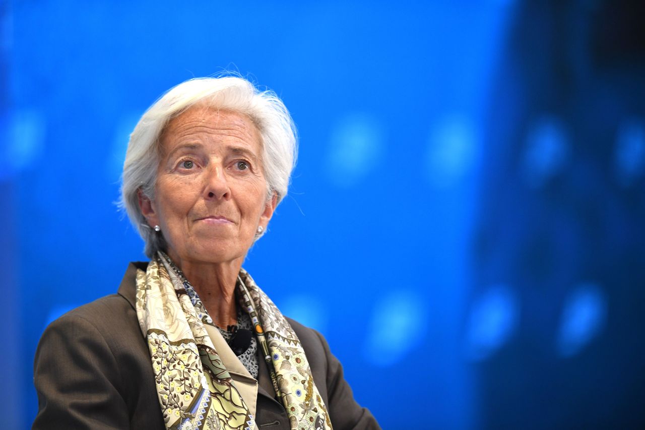 Christine Lagarde in Washington