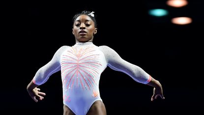 Simone Biles, facts about simone biles, Simone Biles: Yurchenko double pike vault 