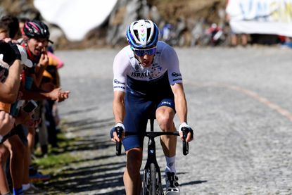 Michael Woods on the final stage of the Tour de Suisse 2021