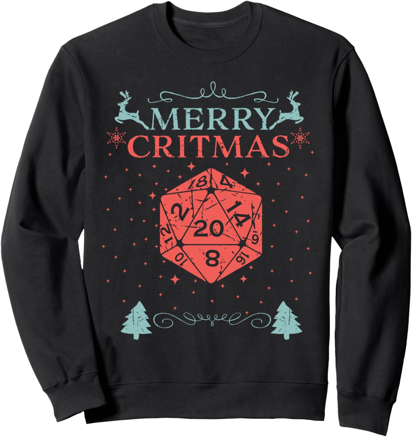 D20 Ugly Christmas Sweater