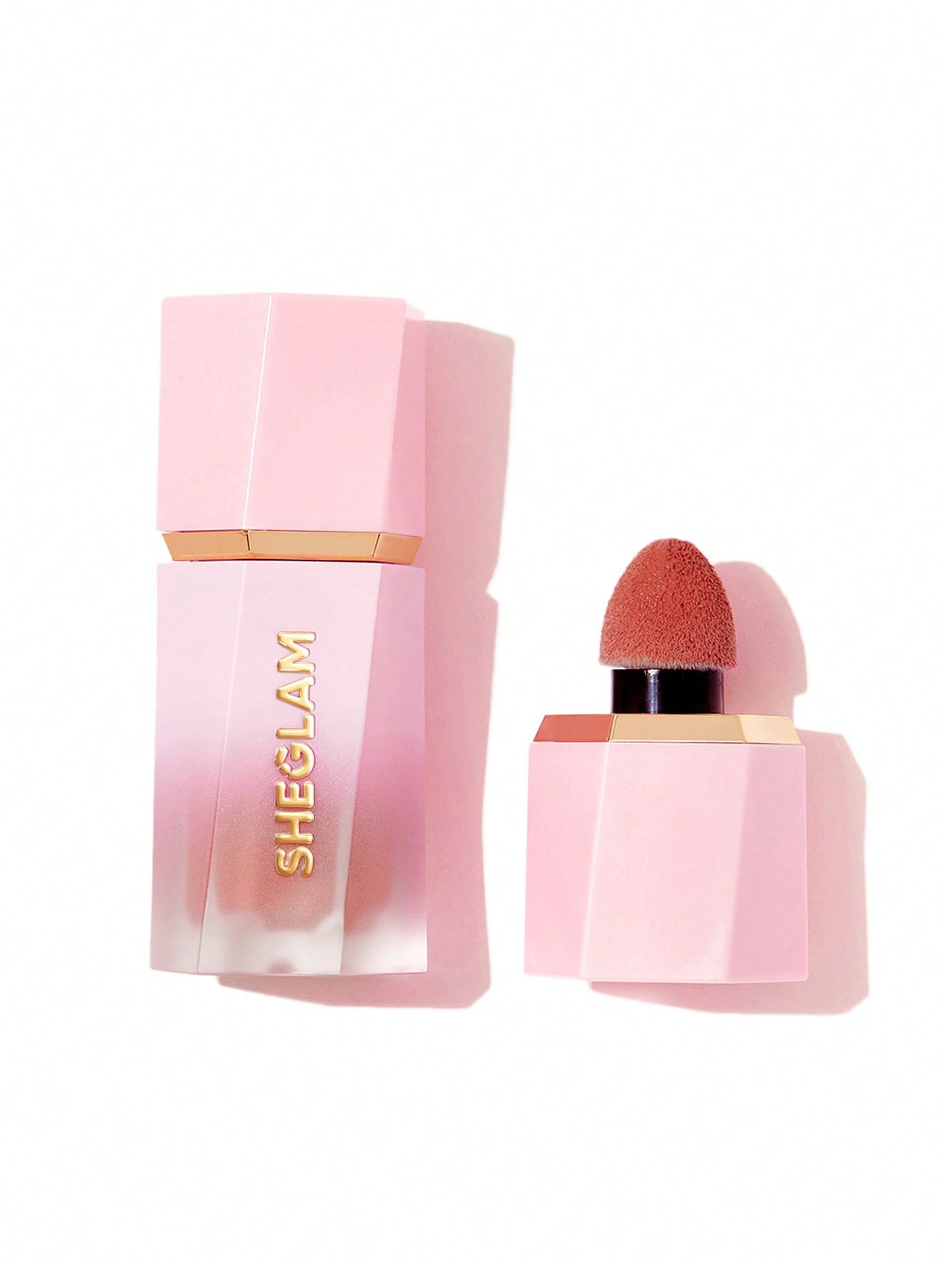 Color bloom dayglow liquid blush shimmer finish-Devoted