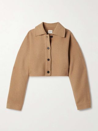 Sue Cropped Wool Jacket