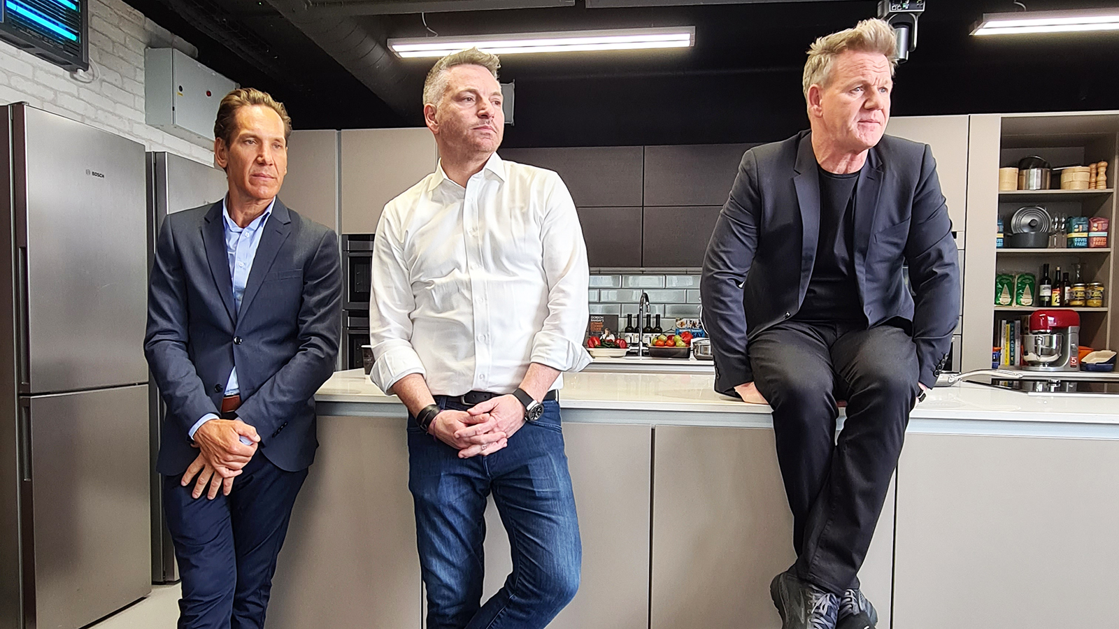 Gordon Ramsay at a HexClad event