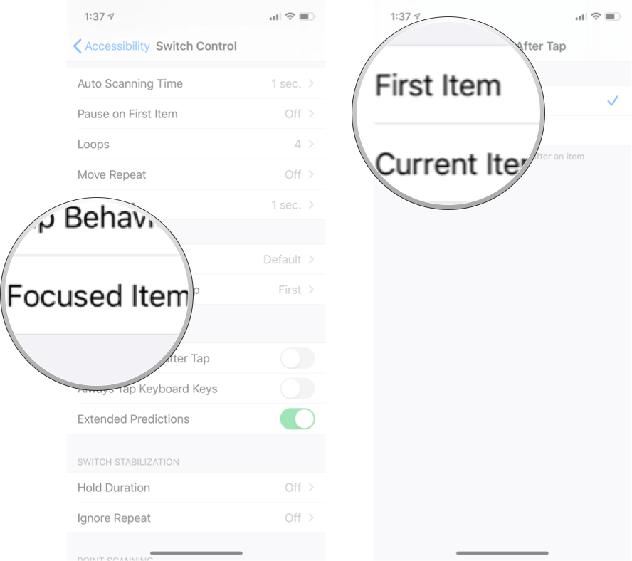 How to use Switch Control on iPhone and iPad | iMore