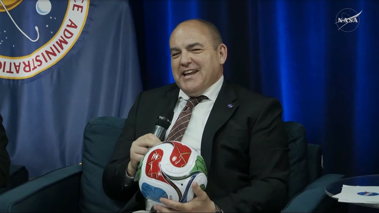 NASA will send a soccer ball to the moon —if the US wins the World Cup