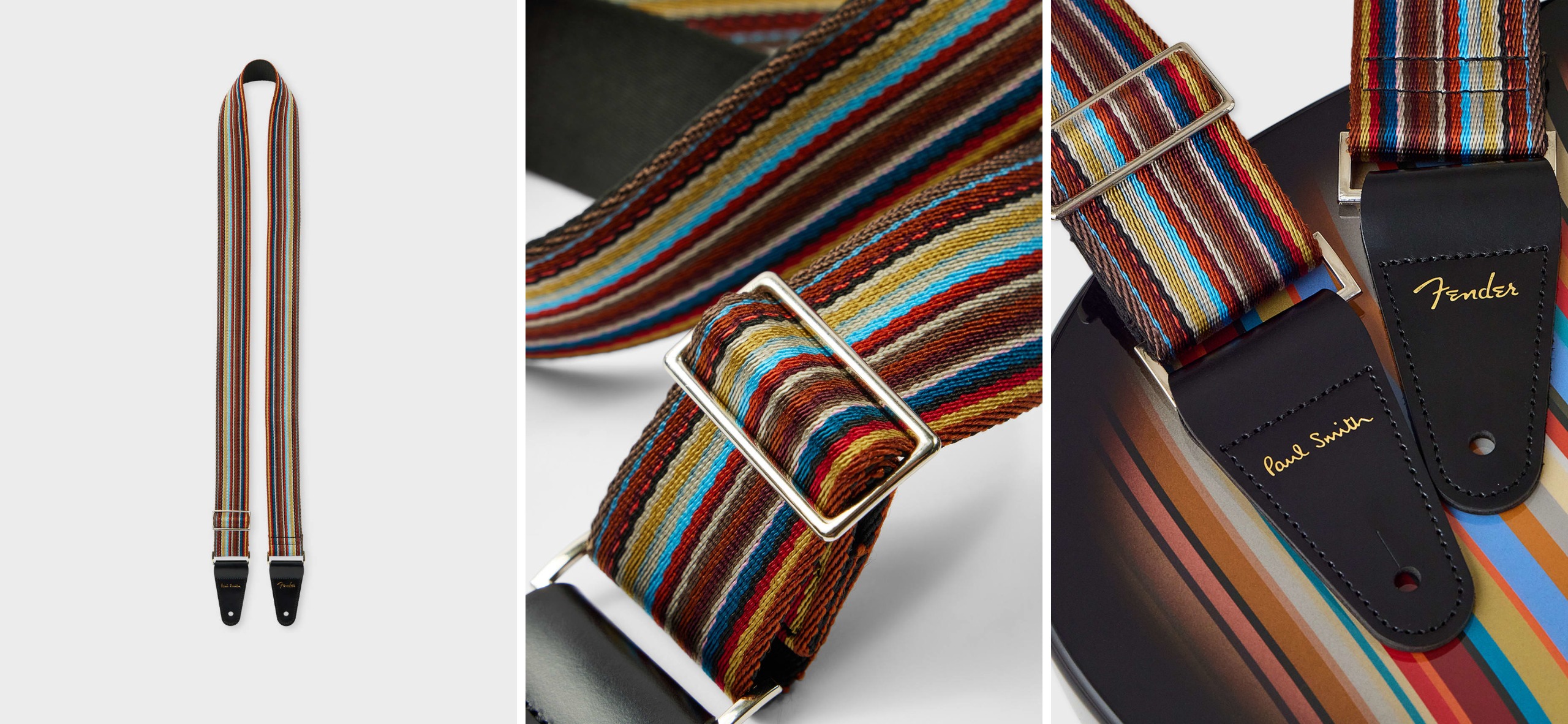 Fender x Paul Smith guitar strap