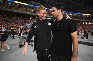 Eddie Howe and Mikel Arteta will go head-to-head in the dugouts this weekend