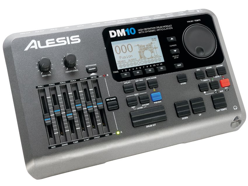 The DM10's USB connection is a small but important feature, allowing communication by MIDI and the downloading of new soundsets to the brain