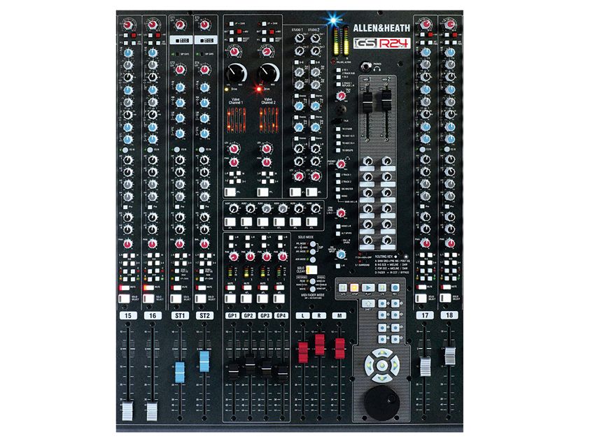 The GS-R24's dedicated MIDI controllers give you plenty of options for controlling other DAW functions.