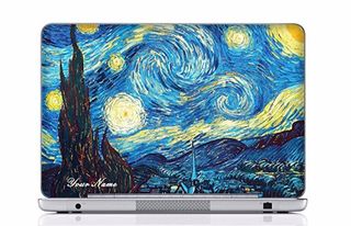 Meffort Inc. Personalized Starry Night Laptop Skin