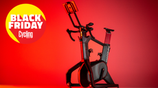 The Wattbike Atom Next Generation with Cycling Weekly Black Friday 2025 logo