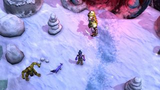 A cold-looking gameplay shot of Fate: Reawakened