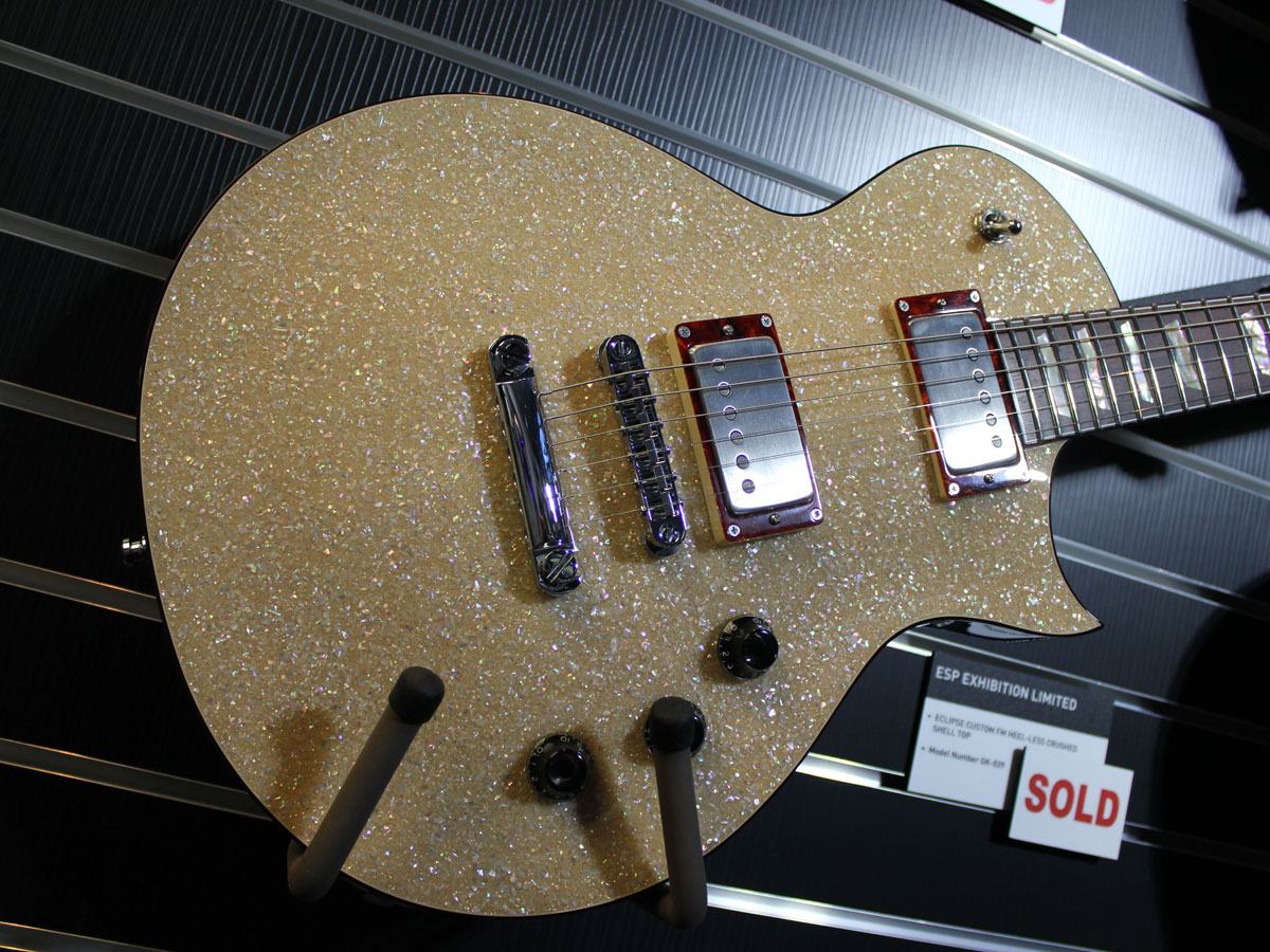 ESP Exhibition Limited Eclipse Custom FM Heel-less Crushed Shell Top