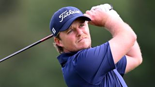 Eddie Pepperell takes a shot at the BMW International Open