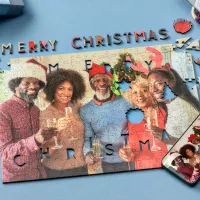 4. Wentworth Puzzles Merry Christmas Whimsies Personalized Puzzle | View at Wentworth Puzzles