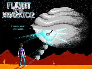8-Bit interpretation of Flight of the Navigator