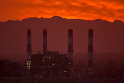 A power plant in California.