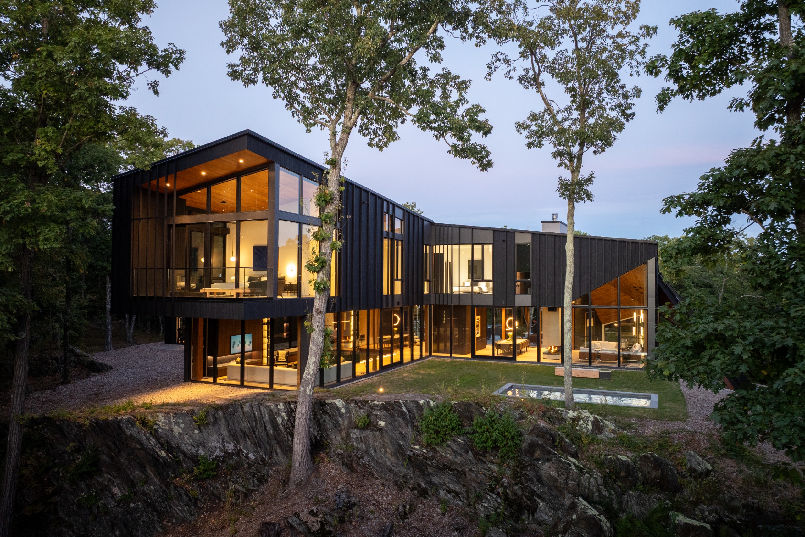 Sylvan Rock, Hudson Valley, NY, by S3 Architecture and Aston Martin