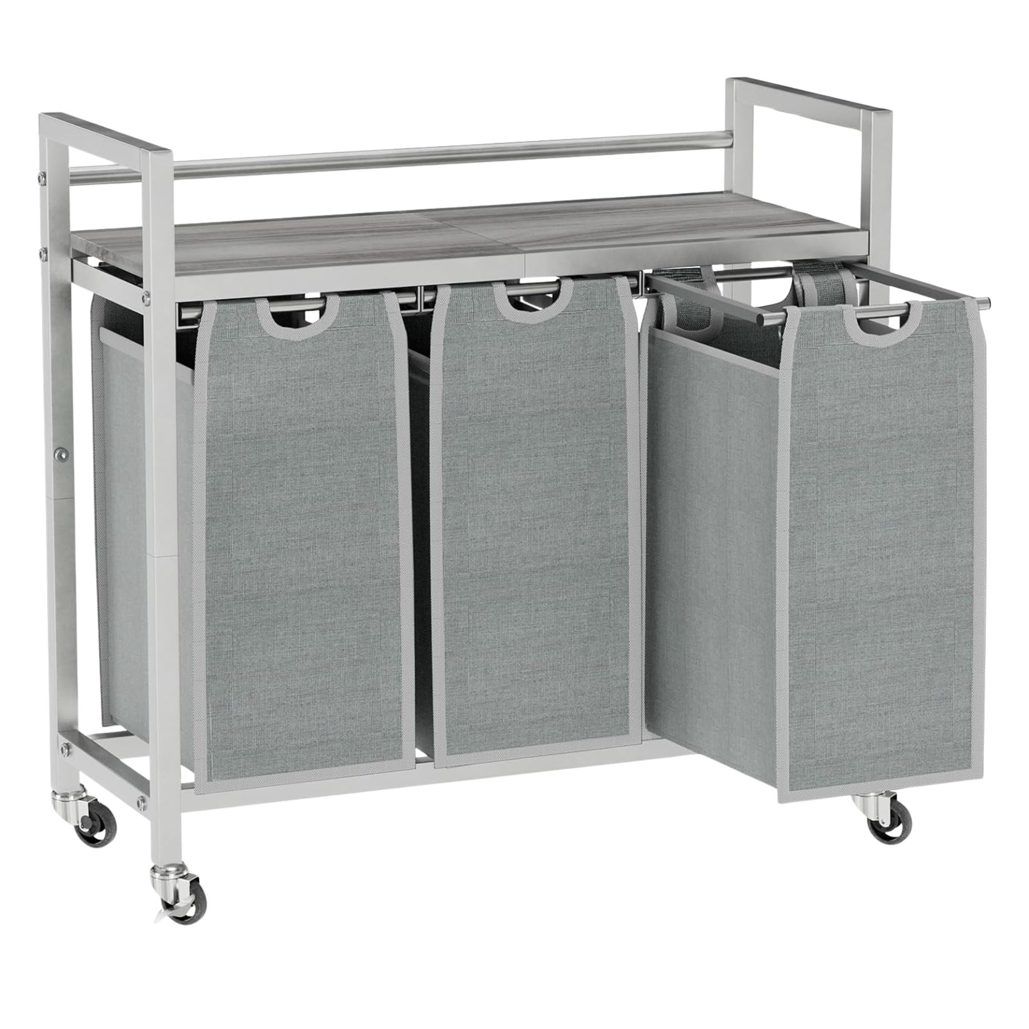 Swaavee Laundry Hamper, With 3 Removable Bags