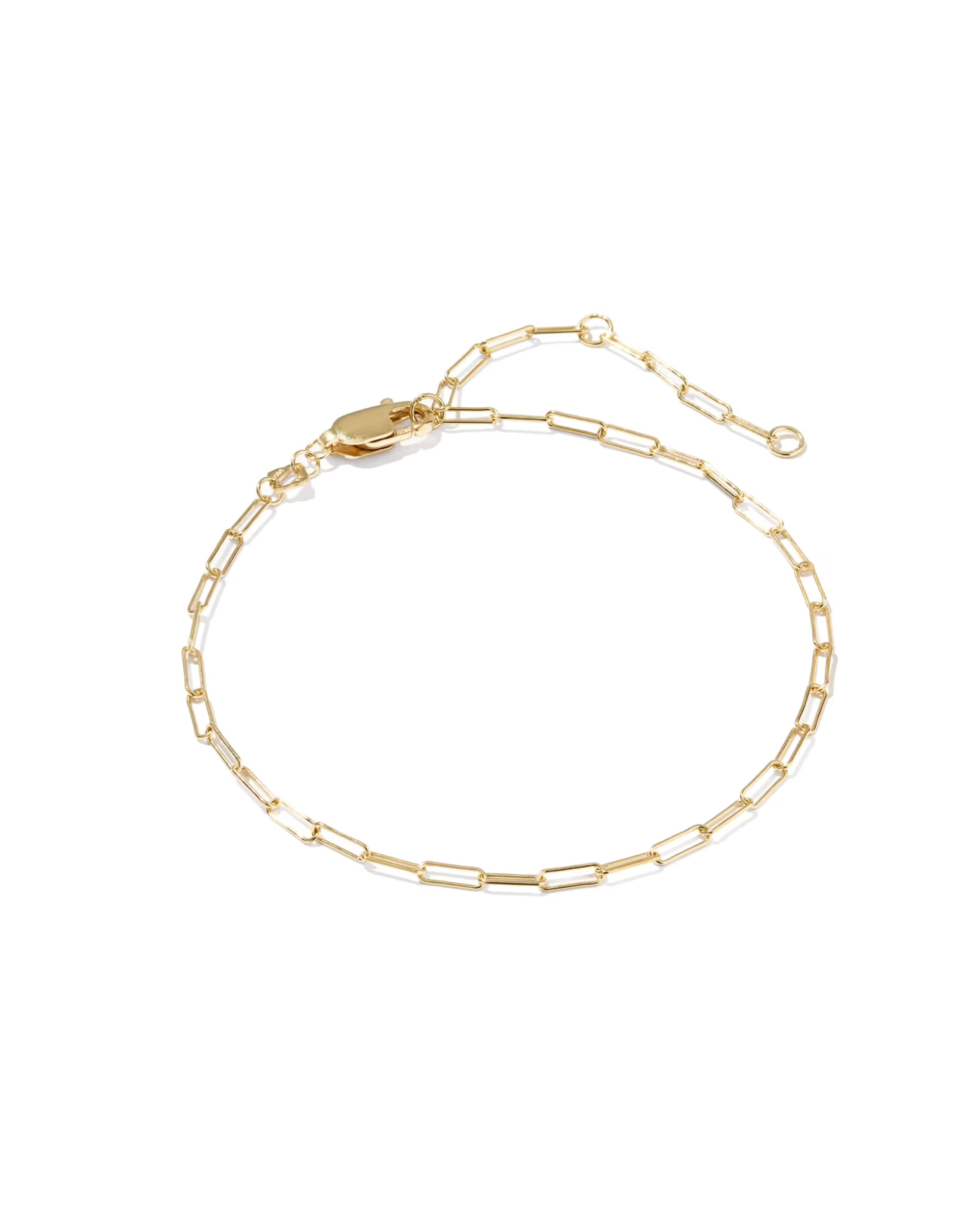 Kendra Scott, Meadow Paperclip 14k Gold-Filled Chain Bracelet