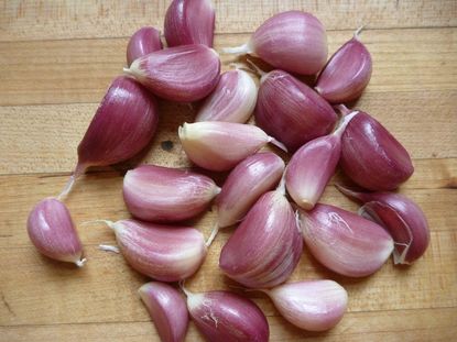 Pile Of Garlic Cloves