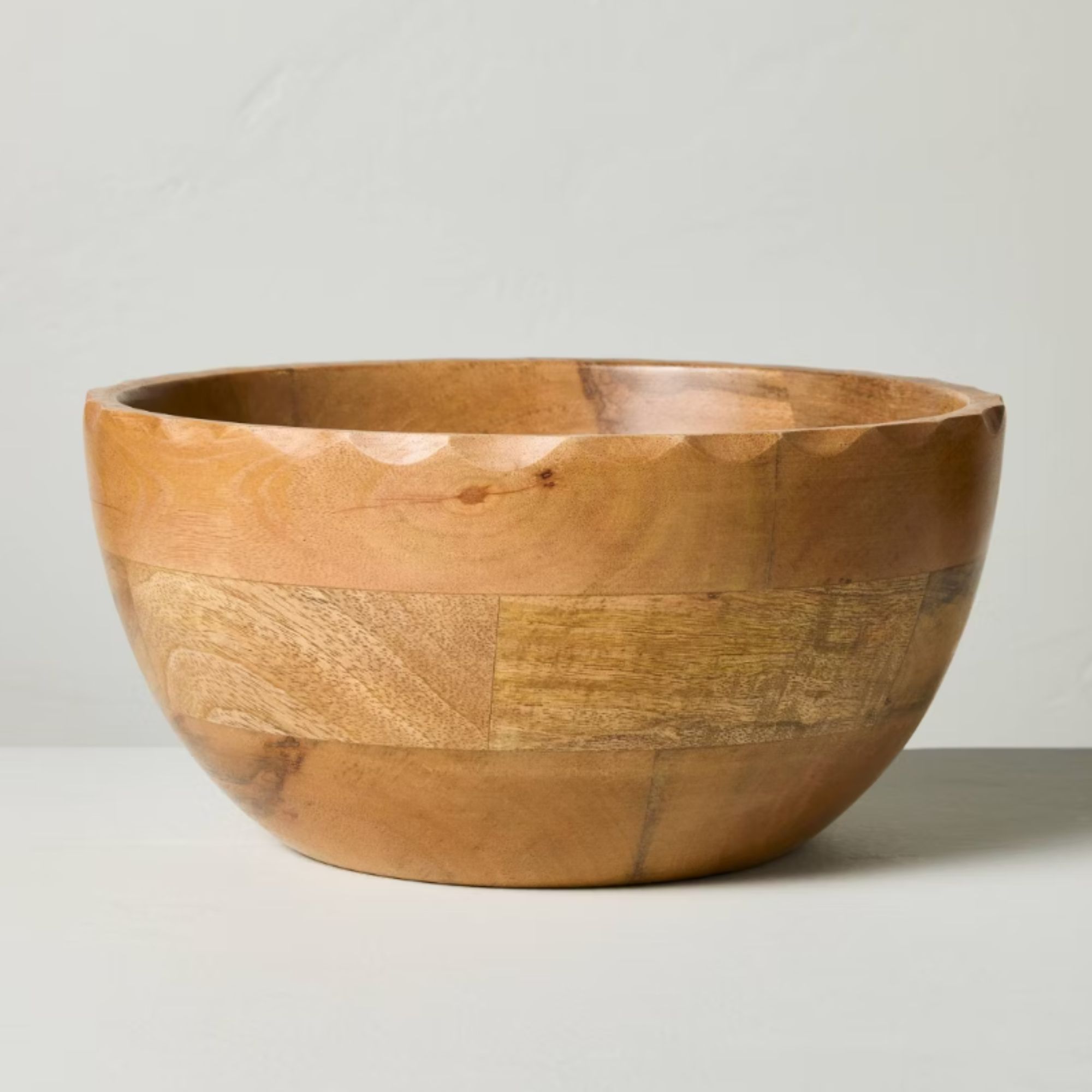 Wooden bowl