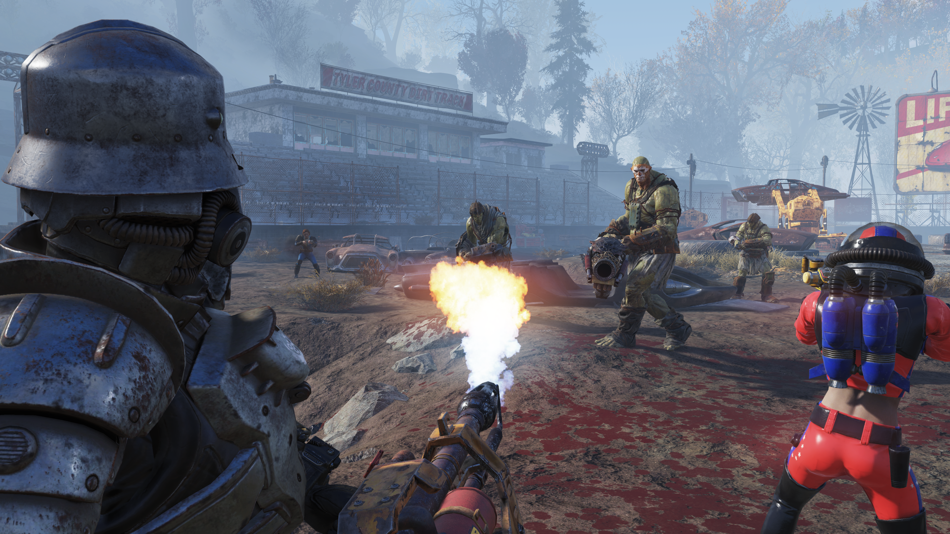 Player fighting Infestations