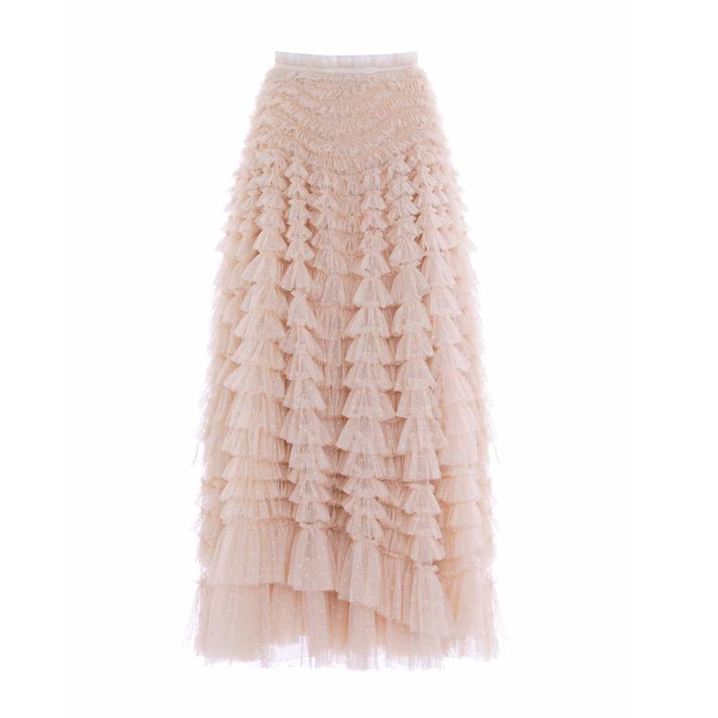 A blush pink tulle skirt by Needle &amp;amp; Thread