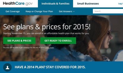 ObamaCare's HealthCare.gov is now open for 2015 window shopping