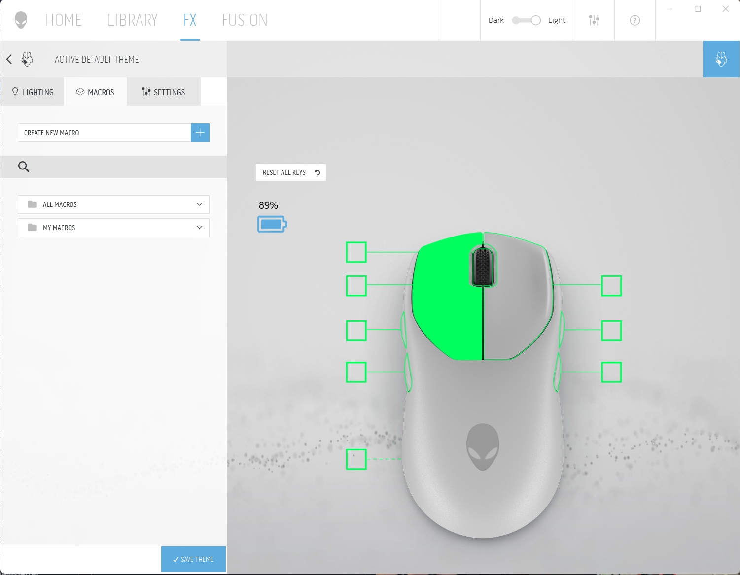 Alienware Tri-Mode Wireless Mouse (AW720M)