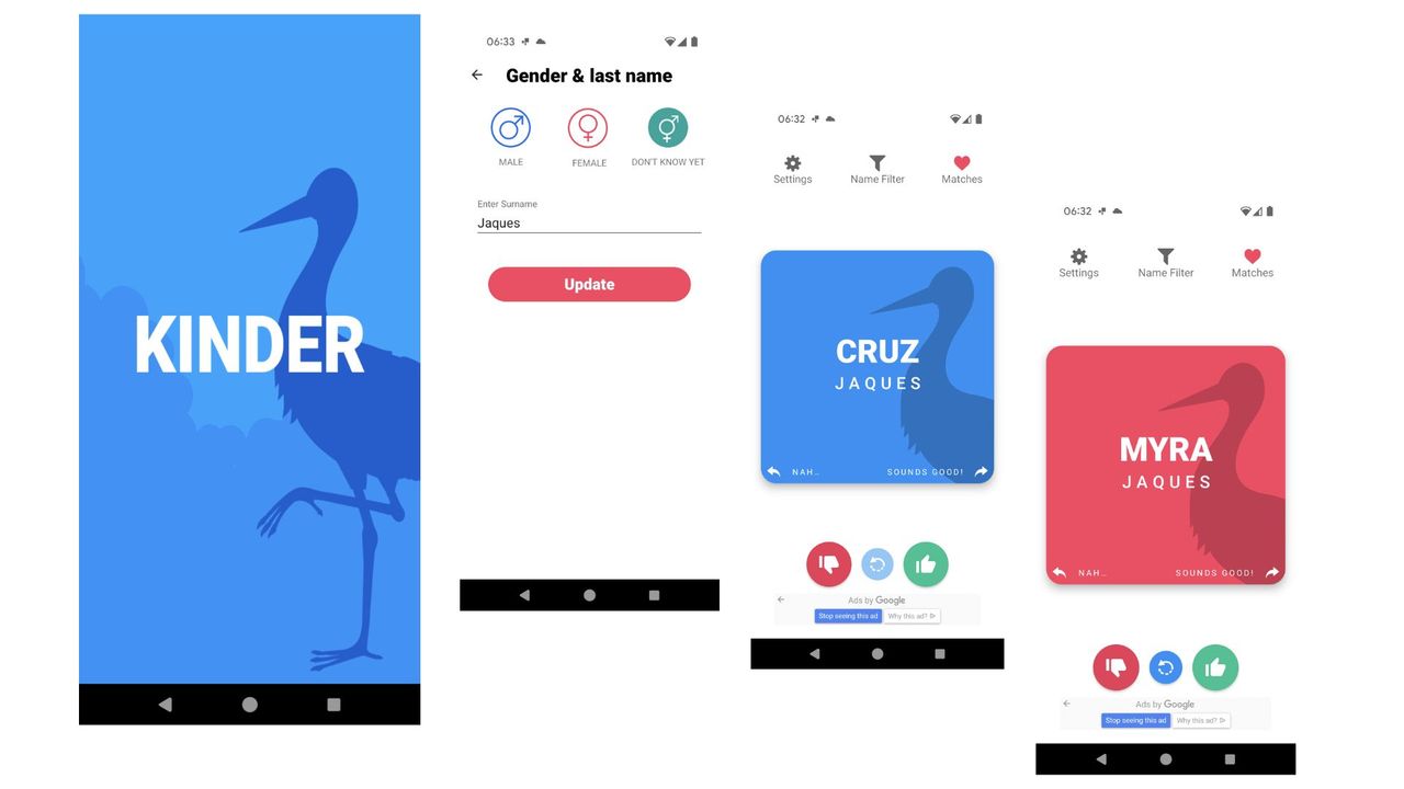 Could “Tinder for baby names” help parents choose a name they both