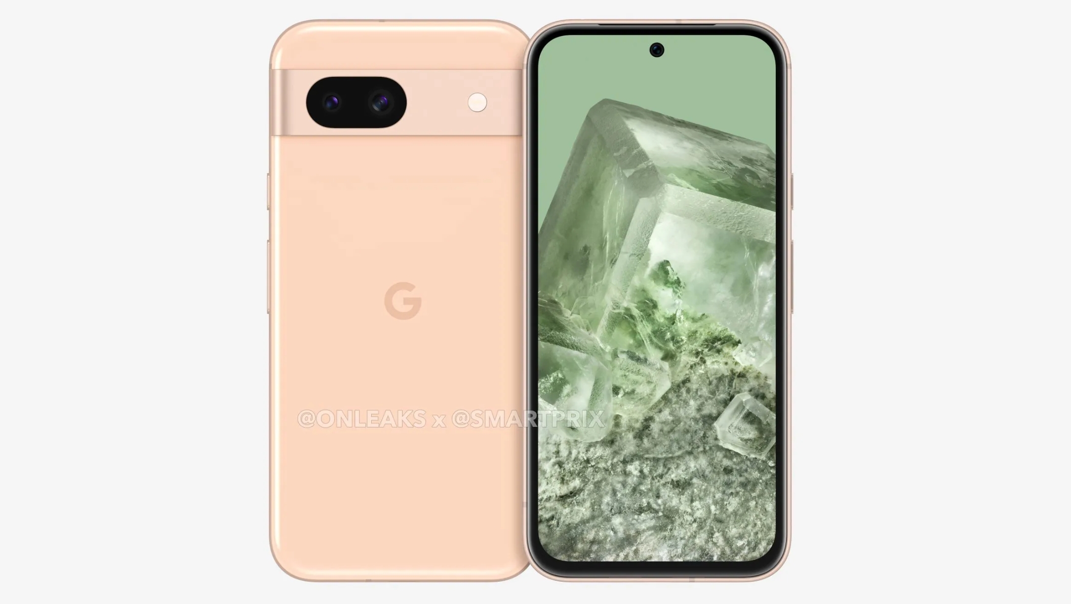 A leaked render of the Google Pixel 8a