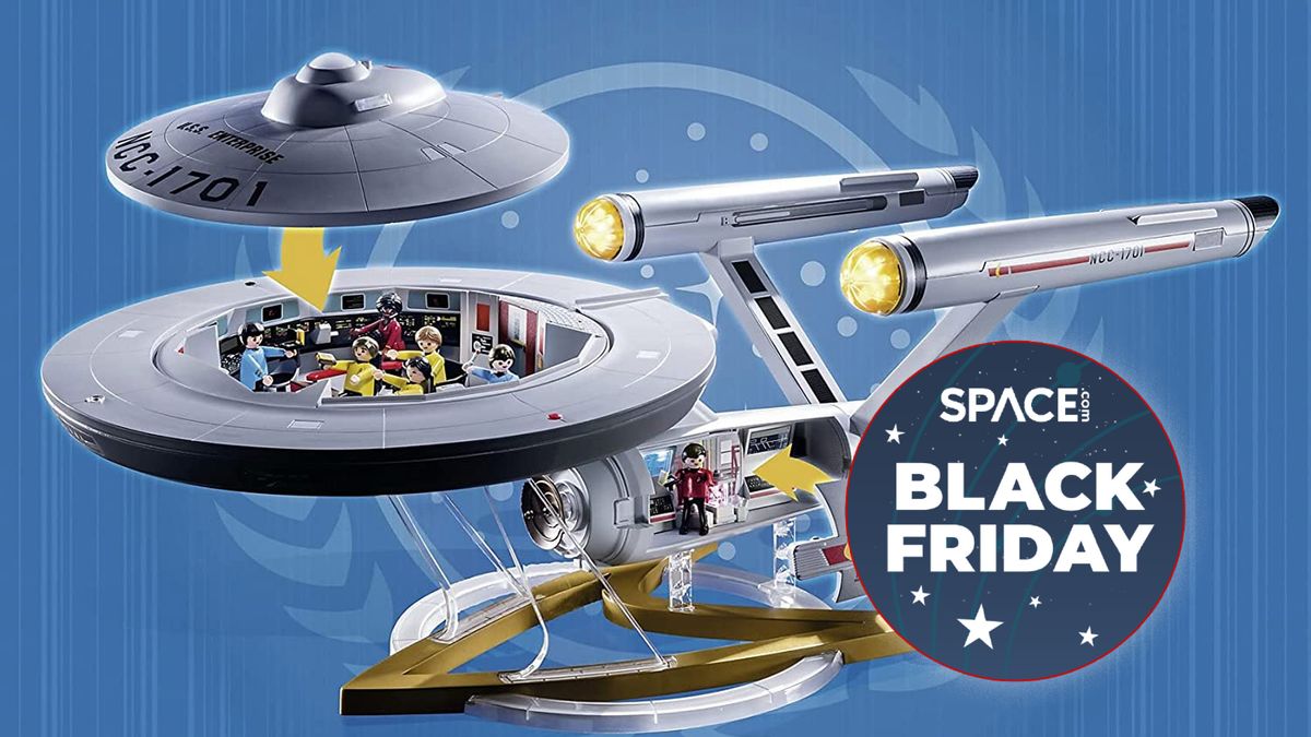 Beam up the Playmobil Star Trek USS Enterprise and save over $150 for Black Friday