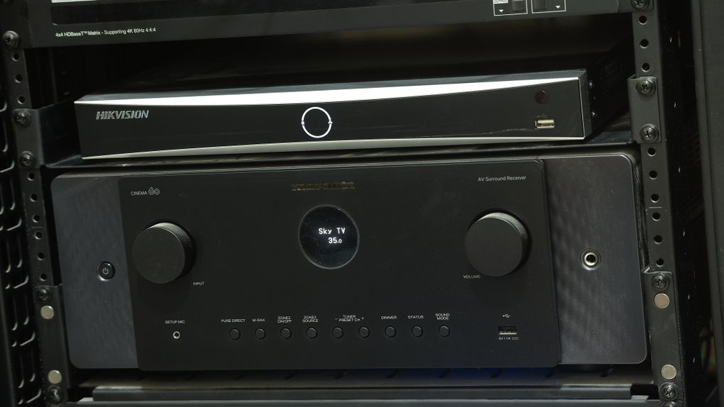 Marantz Cinema 60 from Hove home theater installation by Dr Smart Homes and AWE Europe