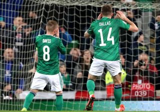 Steven Davis missed a penalty as Northern Ireland drew with Holland
