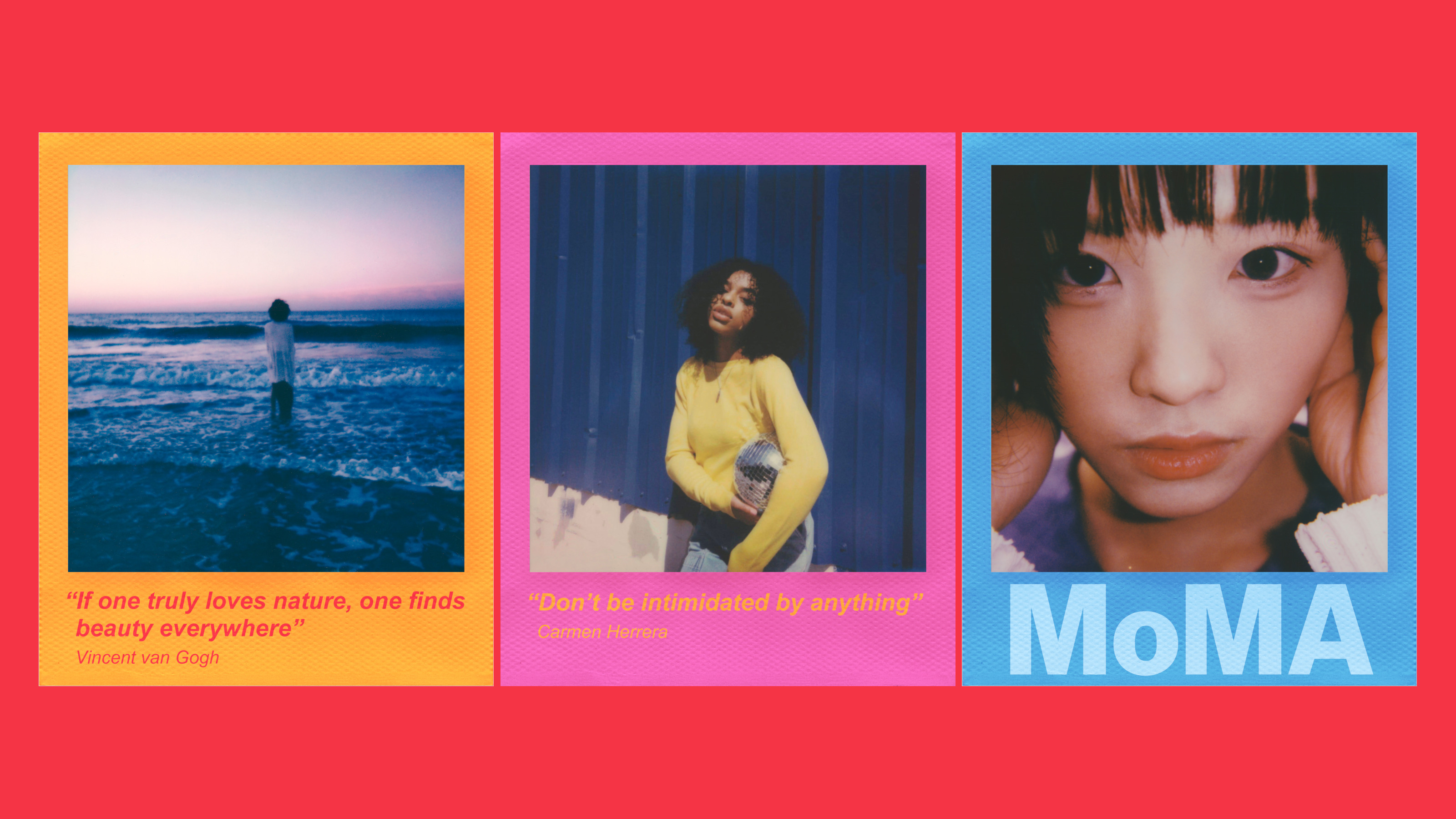 From left to right, images by Jordan Thompkins, Marco Thomas and Ho Ngok