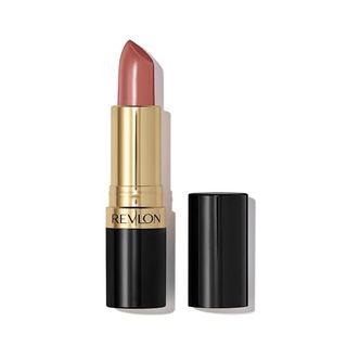 Revlon Lipstick, Super Lustrous Lipstick, Creamy Formula for Soft, Fuller-Looking Lips, Moisturized Feel in Nudes & Browns, Bare It All (755) 0.15 Oz