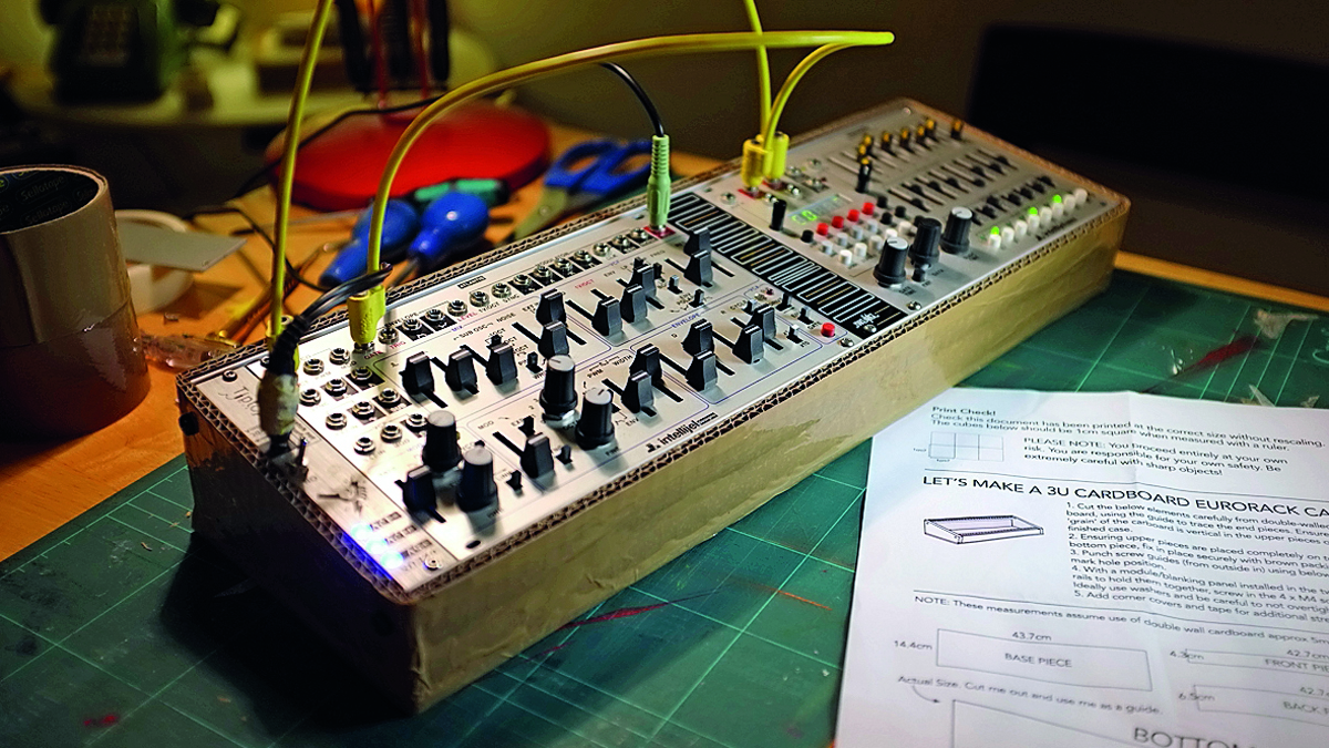 How to build your own cardboard Eurorack modular case | MusicRadar