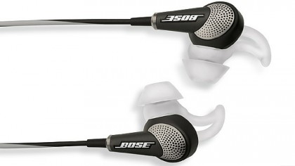 Bose QuietComfort 20/20i noise-cancelling earphones