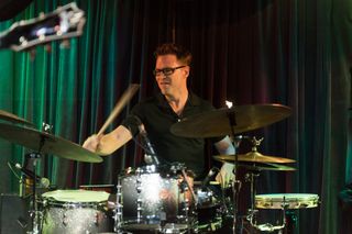 Thanks to Drumeo, at Drum Expo 2014 you'll find a Stanton Moore video lesson