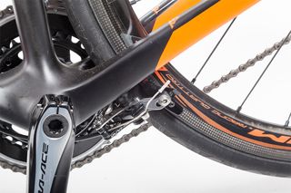 KTM Revelator Prestige Di2 2016 Dura Ace direct mount rear brake on bottom bracket by Chris Catchpole 1