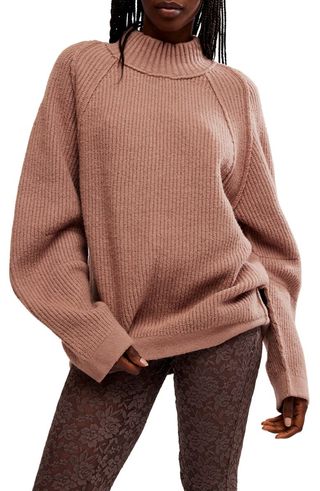 Free People Sunbeam Oversize Turtleneck Sweater