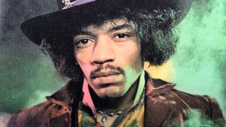 Jimi Hendrix studio portrait