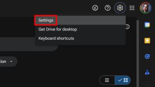 How to activate dark mode in Google Drive