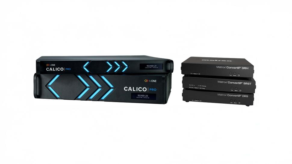 tvONE Integrates CALICO PRO Video Processing With Matrox ConvertIP ...