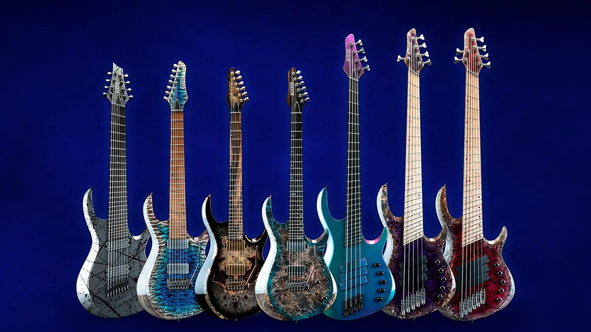 Kiesel unveils the A2, a future-forward offset electric guitar and bass ...