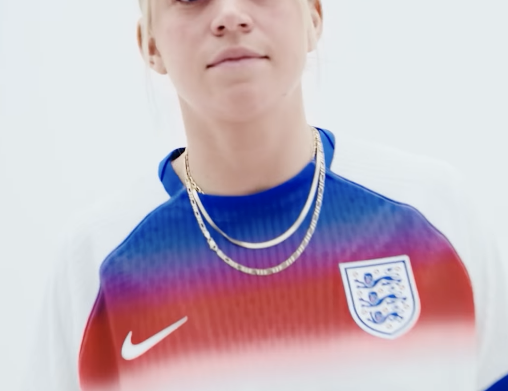 England women&#039;s Euro 2025 home kit