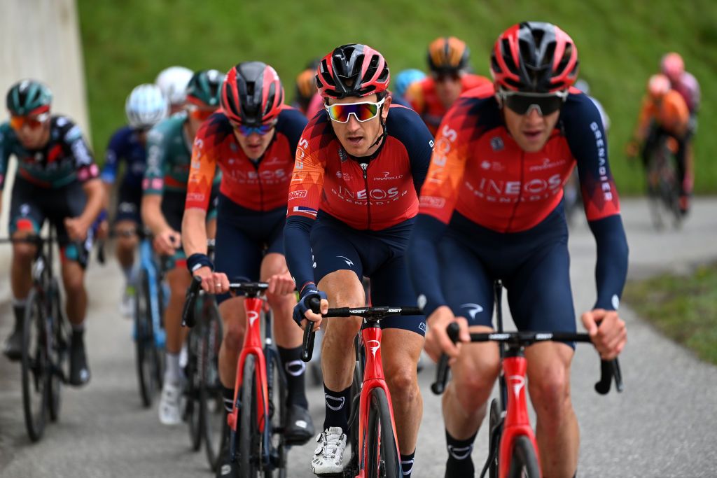 Geraint Thomas at the Tour of the Alps