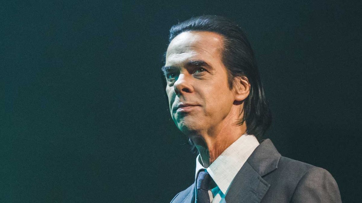 Nick Cave onstage