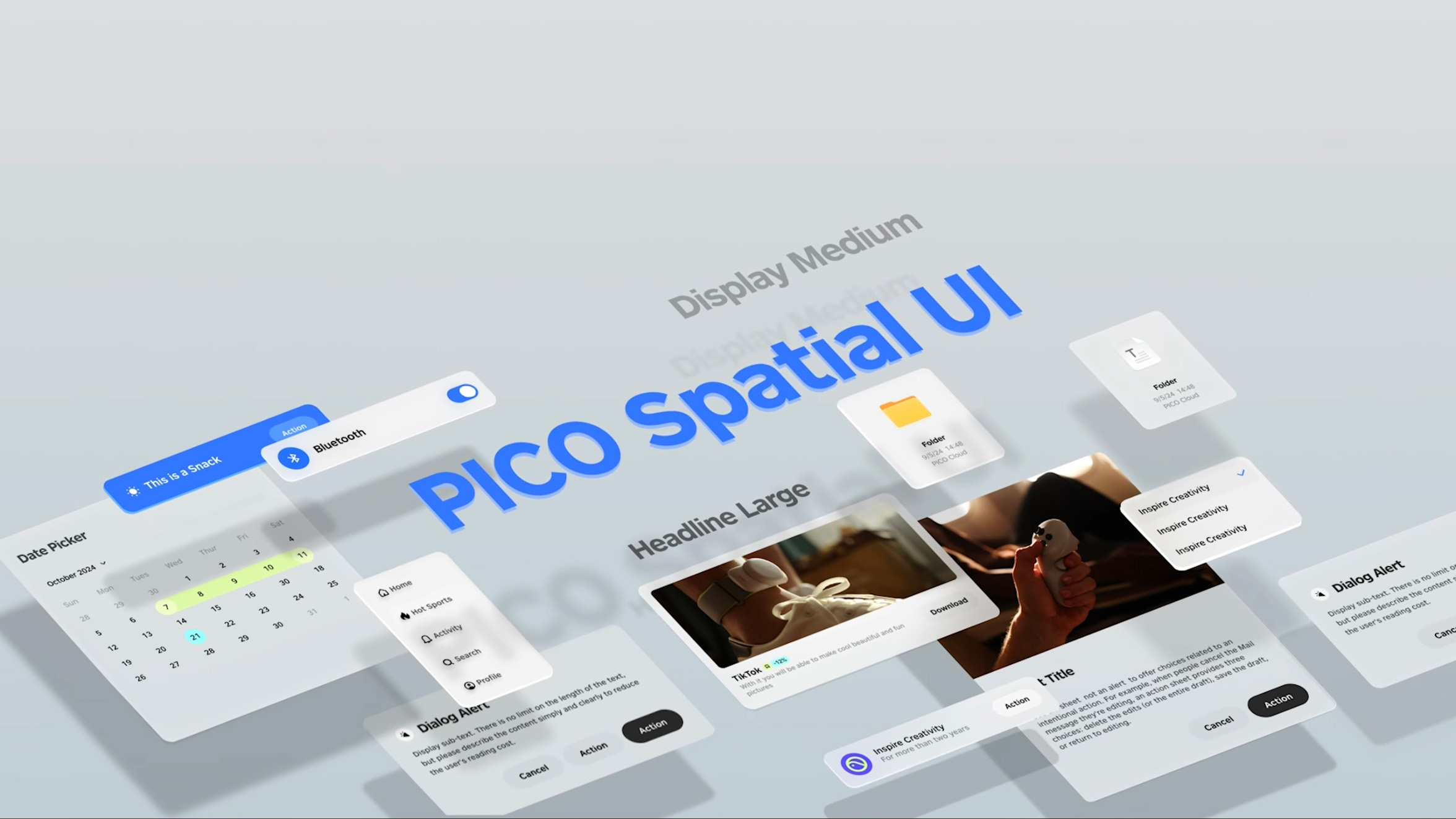 Imagery of Pico OS 6 as shown in Pico's March 2026 presentation